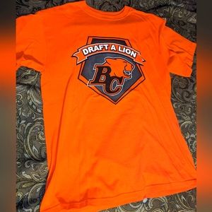 B.C Lions Football Team T-shirt 🧡